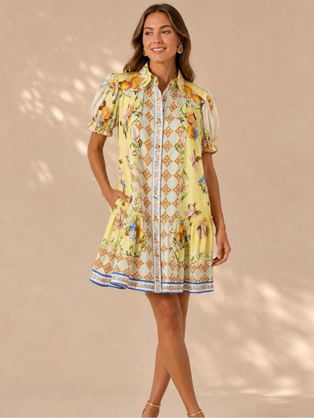 NWT Hunter Bell Gasparilla Gardens Drifter Mini Dress